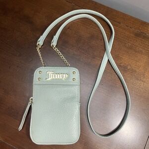 Juicy Couture Studded Cellie Crossbody Strap Bag lt green-perfectly petite!